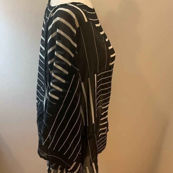 Chaps black/ white striped tunic; XL - Picture 2 of 5